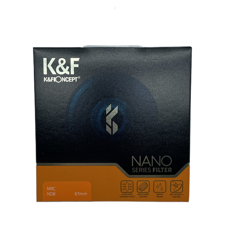فیلتر لنز کی اند اف مدل ND8 NANO X-67 MM