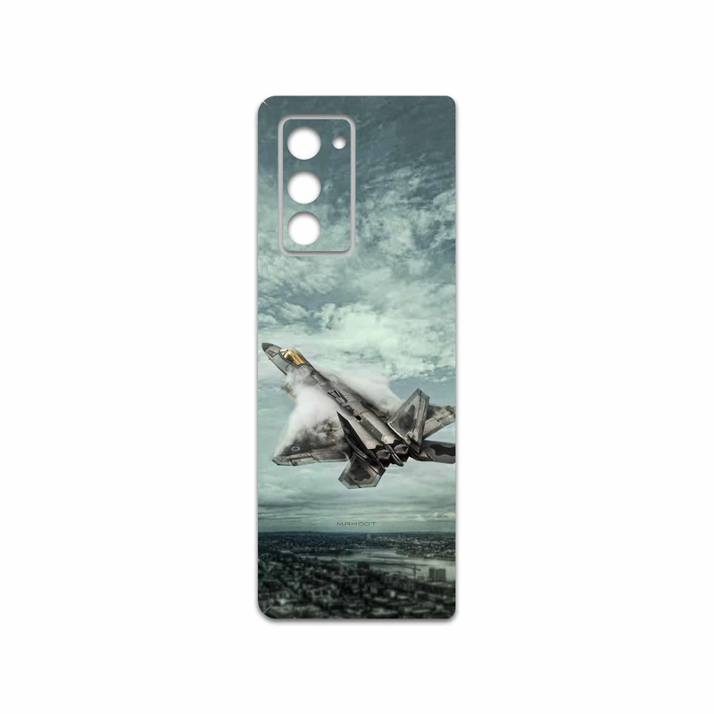 برچسب پوششی ماهوت مدل F-22 Raptor مناسب برای گوشی موبایل سامسونگ Galaxy Z FOLD 2