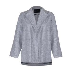 پالتو زنانه ان سی نو مدل باریا رنگ طوسی