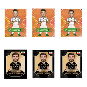 اسباب بازی شانسی طرح کریستانو رونالدو و مهدی طارمی مدل پریمیوم گلدن لیمیتد سری 2025 مجموعه 6 عددی