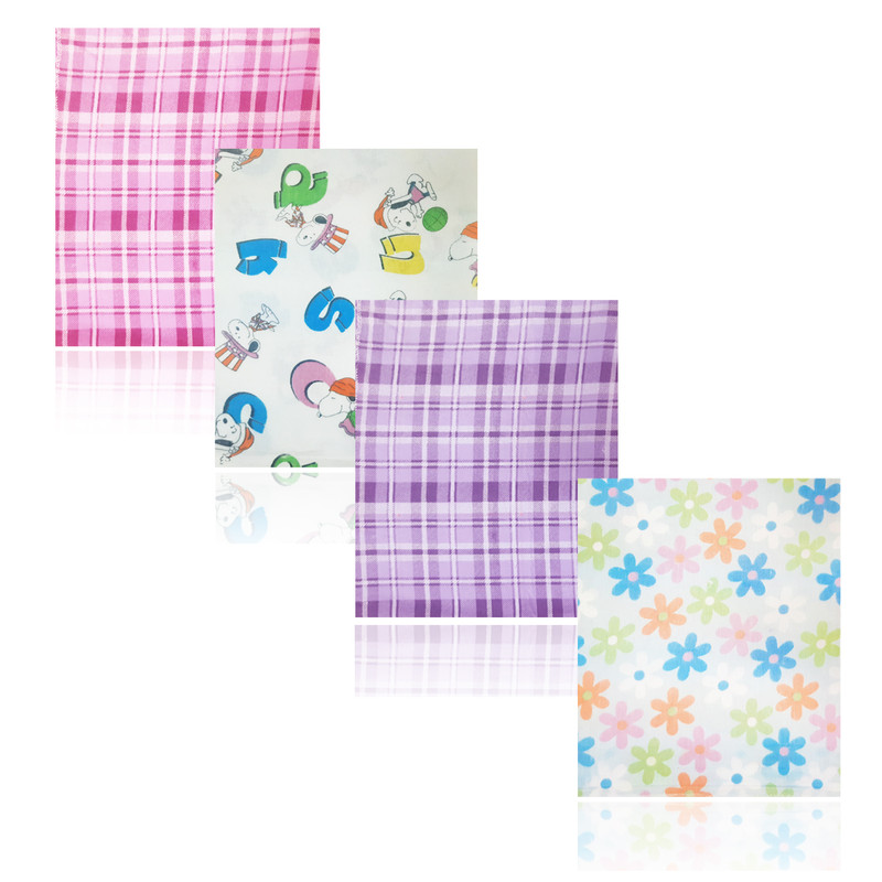 خشک کن کودک رینبو مدل GirlWashcloth بسته 4 عددی