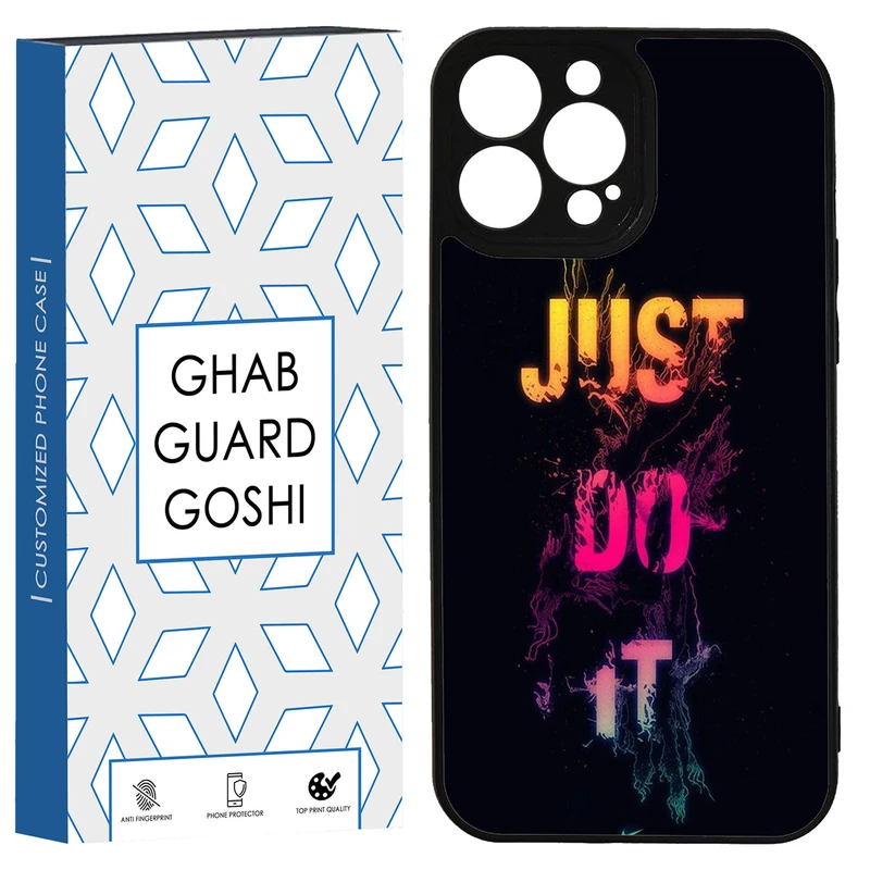 کاور قاب گارد گوشی طرح just do it کد TPU-106 مناسب برای گوشی موبایل اپل Iphone 13promax