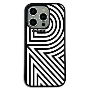 AKAM AMC-WA15PRO-ALPHAZEBRABET-18 Cover For Apple iPhone 15 Pro