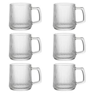 استکان شیشه و بلور اصفهان مدل کلارا بسته 6 عددی