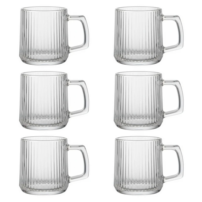 استکان شیشه و بلور اصفهان مدل کلارا بسته 6 عددی