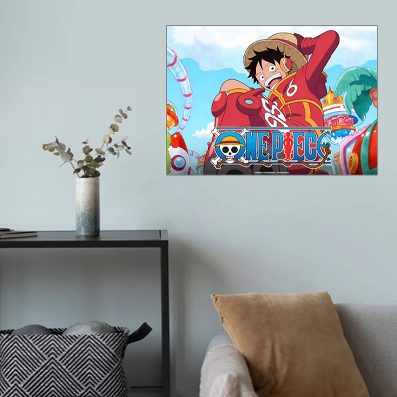 پوستر گوفی مدل مانکی دی لوفی انیمه وان پیس طرح Luffy One Piece Anime کد TARO54