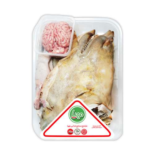 یک دست کله پاچه کامل گوسفندی مهیا پروتئین - 1 کیلوگرم 