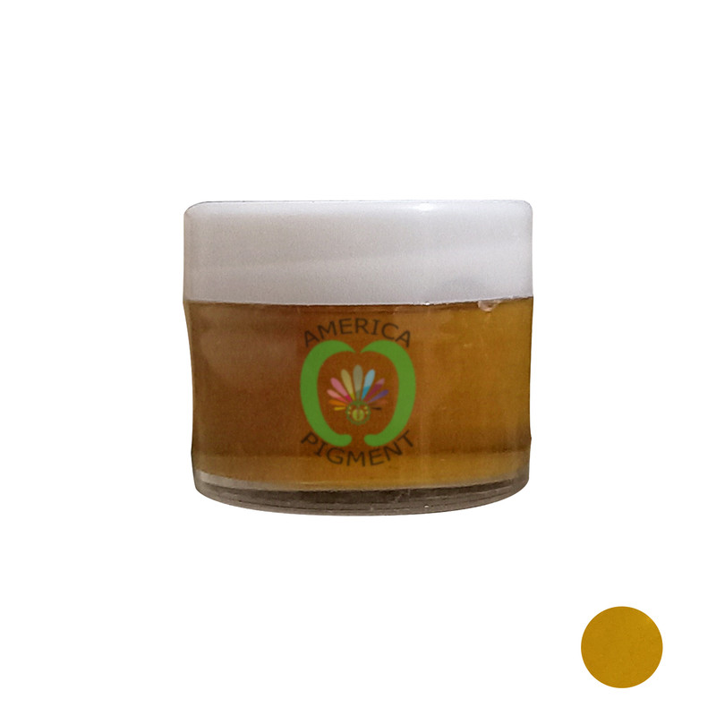 پودر کروم ناخن آمریکاپیگمنت مدل 01 Yel