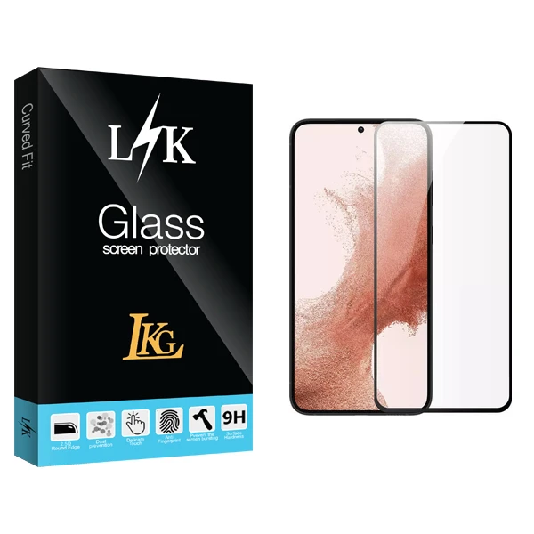محافظ صفحه نمایش شیشه ای ال کا جی مدل LKK FLGL مناسب برای گوشی موبایل سامسونگ Galaxy S23 Plus