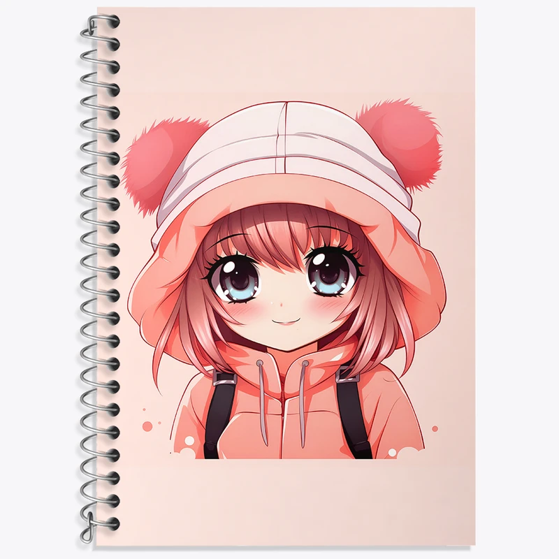 دفتر لغت 50 برگ خندالو طرح دخترانه کد N5096