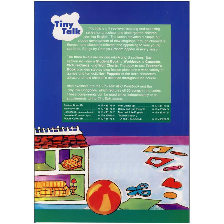کتاب Tiny Talk 3B اثر Susan Rivers انتشارات Oxford کتاب Tiny Talk 3B اثر Susan Rivers انتشارات Oxford