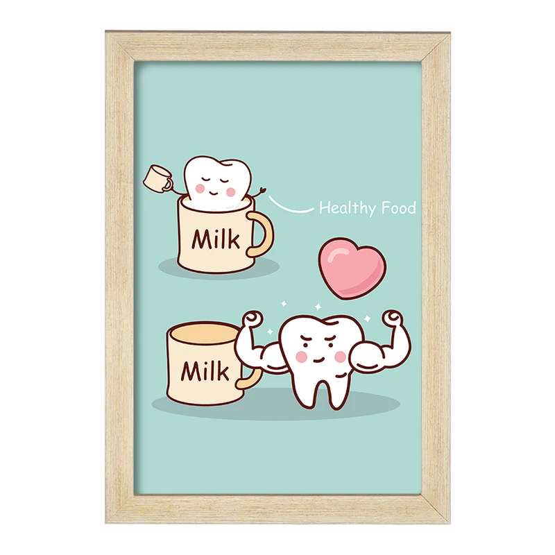 تابلو خندالو مدل دندان و دندان پزشکی کودکانه کد 36768