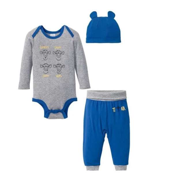 ست 3 تکه لباس نوزادی دیزنی مدل 8815