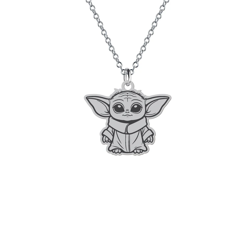 آویز تزئینی خودرو هایکا مدل شخصیت بیبی یودا کد am.jh 140