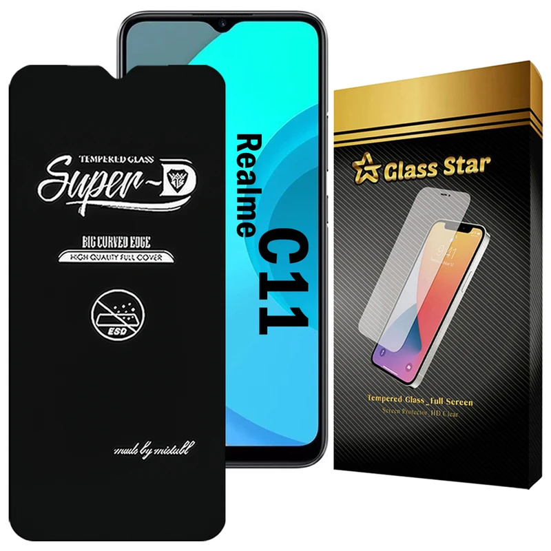 محافظ صفحه نمایش گلس استار مدل SUPERDNS مناسب برای گوشی موبایل ریلمی C11