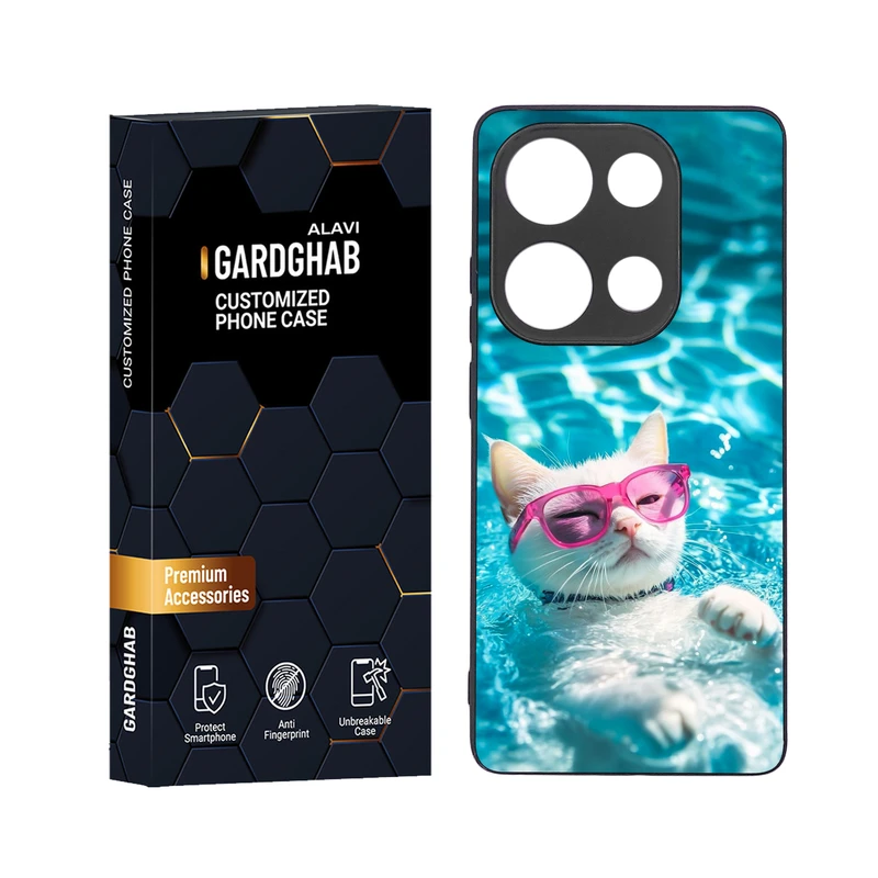 کاور گارد قاب علوی مدل دور ژله ای مناسب برای گوشی موبایل شیائومی Poco M6 Pro 4G