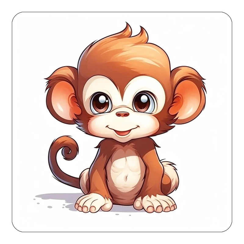 مگنت کاکتی طرح حیوانات کارتونی مدل mp28192