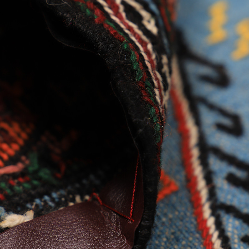 گلیم دستبافت دو متری مدل تمام بافت خراسان کد 4040117