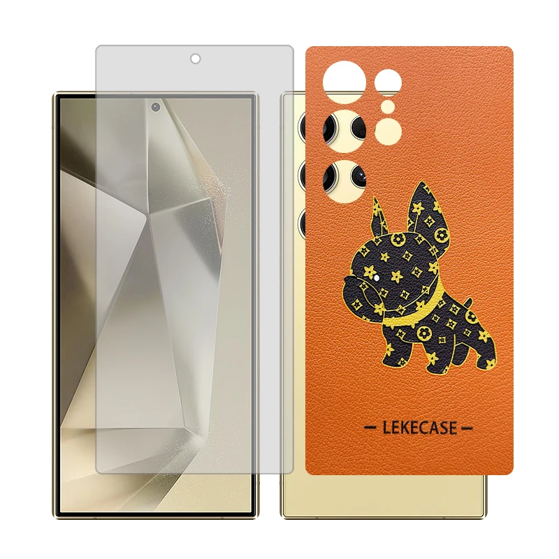 محافظ صفحه نمایش مات گلس مدل Together مناسب برای گوشی موبایل سامسونگ Galaxy S24 Ultra به همراه برچسب پوششی