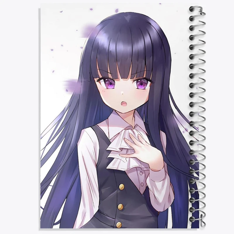 دفتر نت موسیقی 50 برگ خندالو مدل چیساتو انیمه لیکوریس ریکویل Lycoris Recoil کد 23011