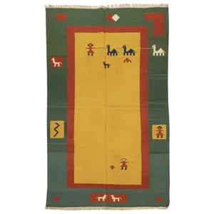گلیم دستباف چهار متری سی پرشیا کد 171980