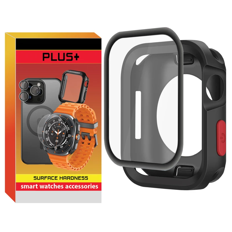 کاور پلاس مدل Armor Shield PL مناسب برای اپل واچ سری 7/8/9 سایز 41 میلی متری به همراه محافظ صفحه نمایش