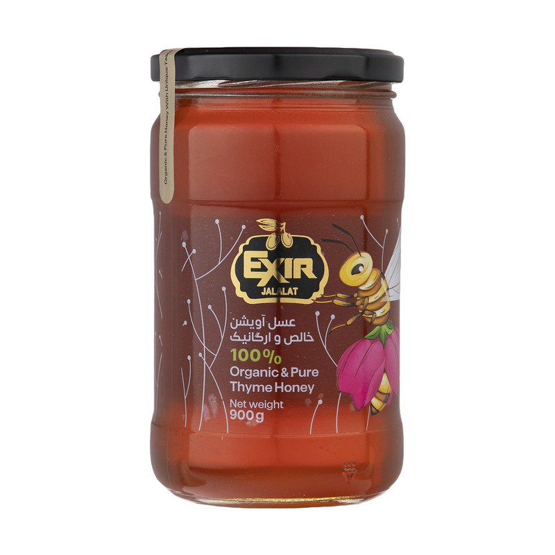 عسل خالص و ارگانیک آویشن اکسیر - 900 گرم 