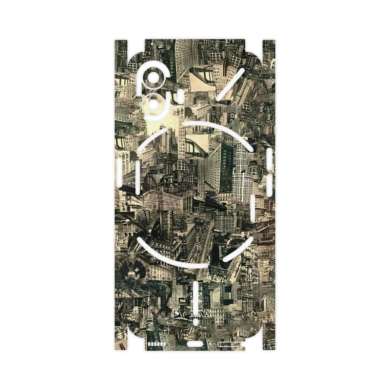 برچسب پوششی ماهوت مدل Collage of Skyscraper-FullSkin مناسب برای گوشی موبایل ناتینگ Phone 2