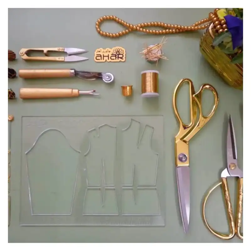 خط‌ کش خیاطی آهار مدل جزوه نویسی