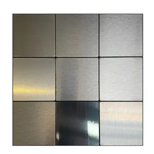 دیوارپوش مدل تایل بین کابینتی پشت چسبدار کد 9009s بسته 11 عددی 