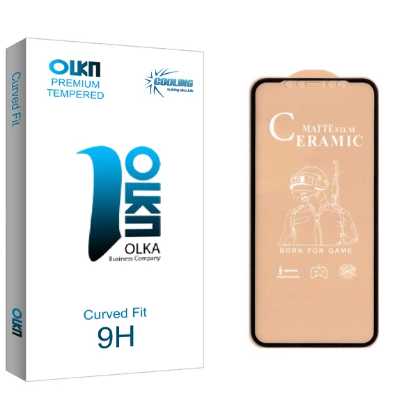 محافظ صفحه نمایش سرامیکی  کولینگ مدل Olka مناسب برای گوشی موبایل اپل Iphone 11 Pro / XS / X / 10