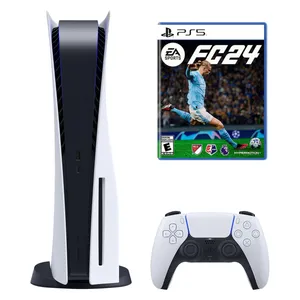 کنسول بازی سونی مدل PlayStation 5 ظرفیت 825 گیگابایت اروپا 1216A آسیا به همراه بازی EA Sports FC 24