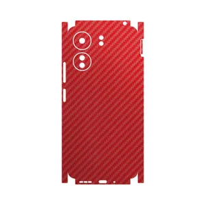 MAHOOT Red-Fiber-FullSkin Cover Sticker for Xiaomi Poco C65