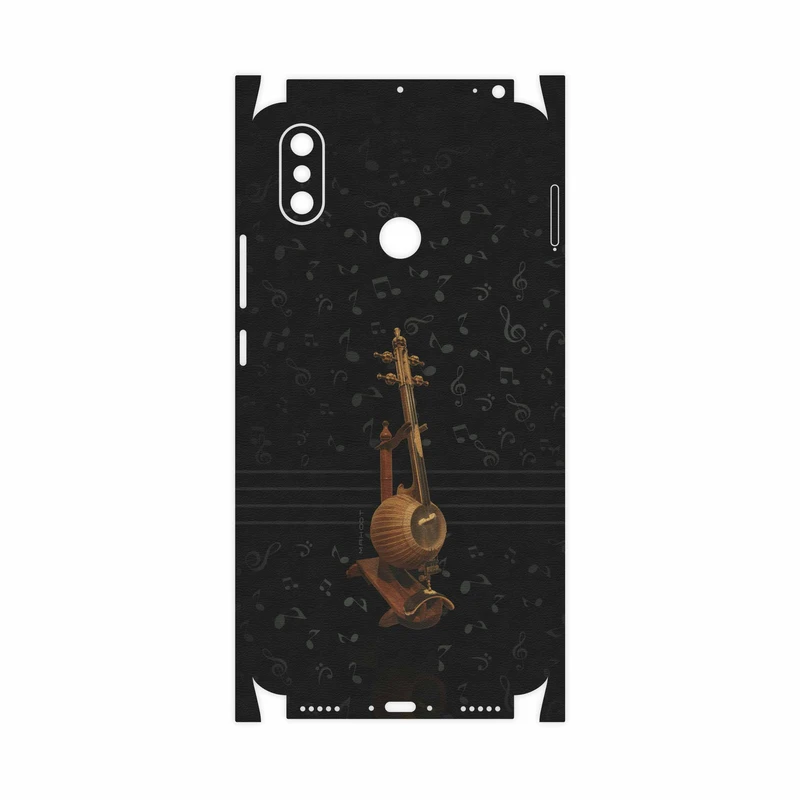 برچسب پوششی ماهوت مدل Persian Fiddle Instrument-FullSkin مناسب برای گوشی موبایل شیائومی Mi Max 3