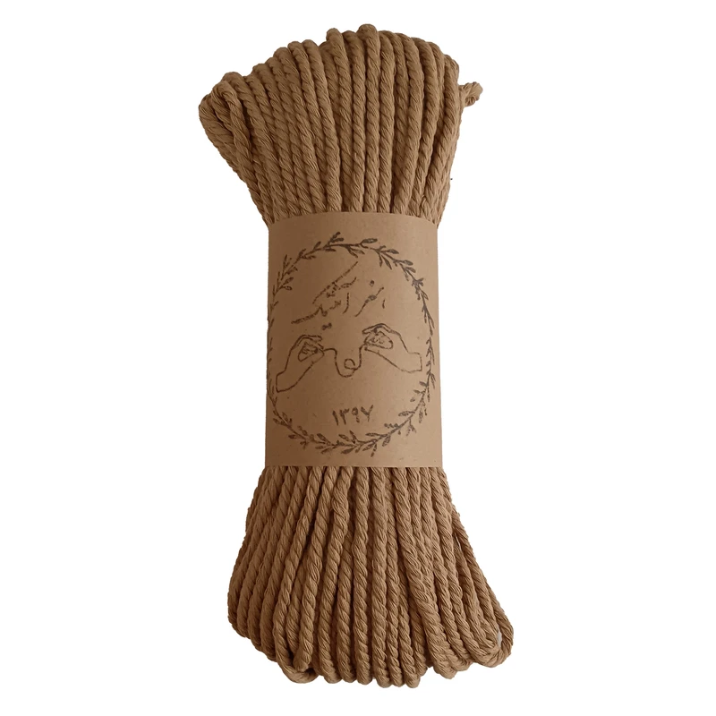 نخ مکرومه بافی هنر آنتیک مدل پنبه ای کد 165