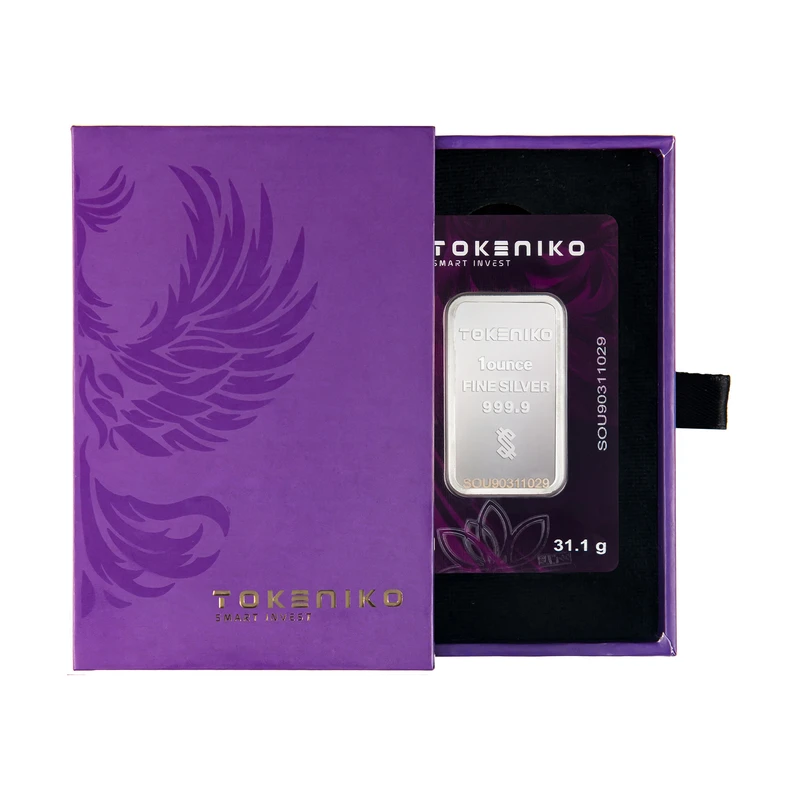 عکس شماره 3 : شمش نقره توکنیکو مدل sou-31-1