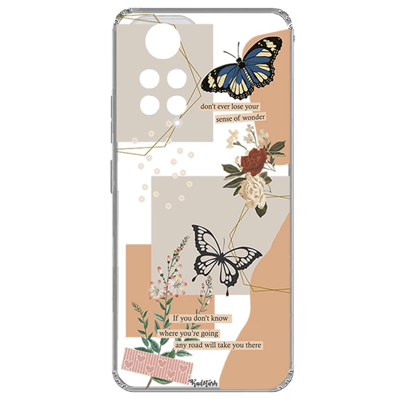 کاور طرح Butterfly مناسب برای گوشی موبایل شیائومی Xiaomi Note 11 4G/Note 11s 4G 