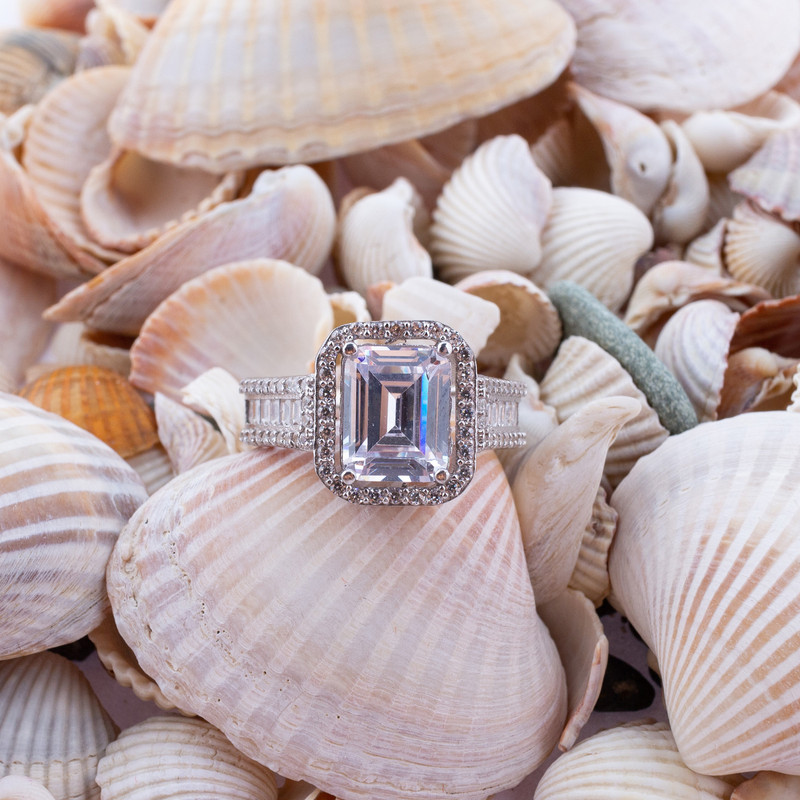 انگشتر نقره زنانه مدل AMT_R111