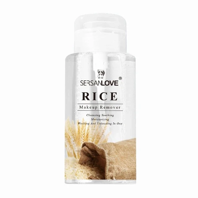 محلول پاک کننده آرایش صورت سرسان لاو مدل RICE حجم 300 میلی لیتر
