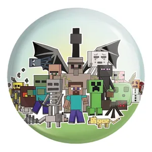 پیکسل خندالو طرح بازی ماینکرافت Minecraft کد 23241 مدل بزرگ