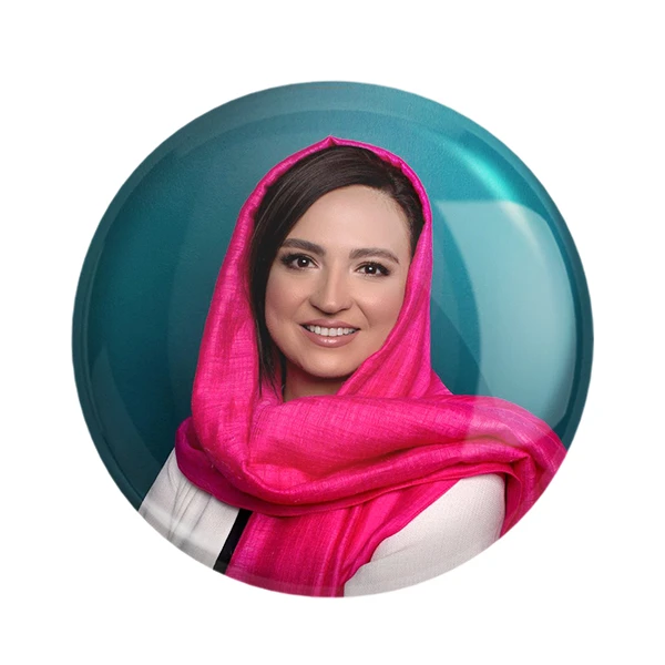 مگنت خندالو مدل گلاره عباسی کد 6284