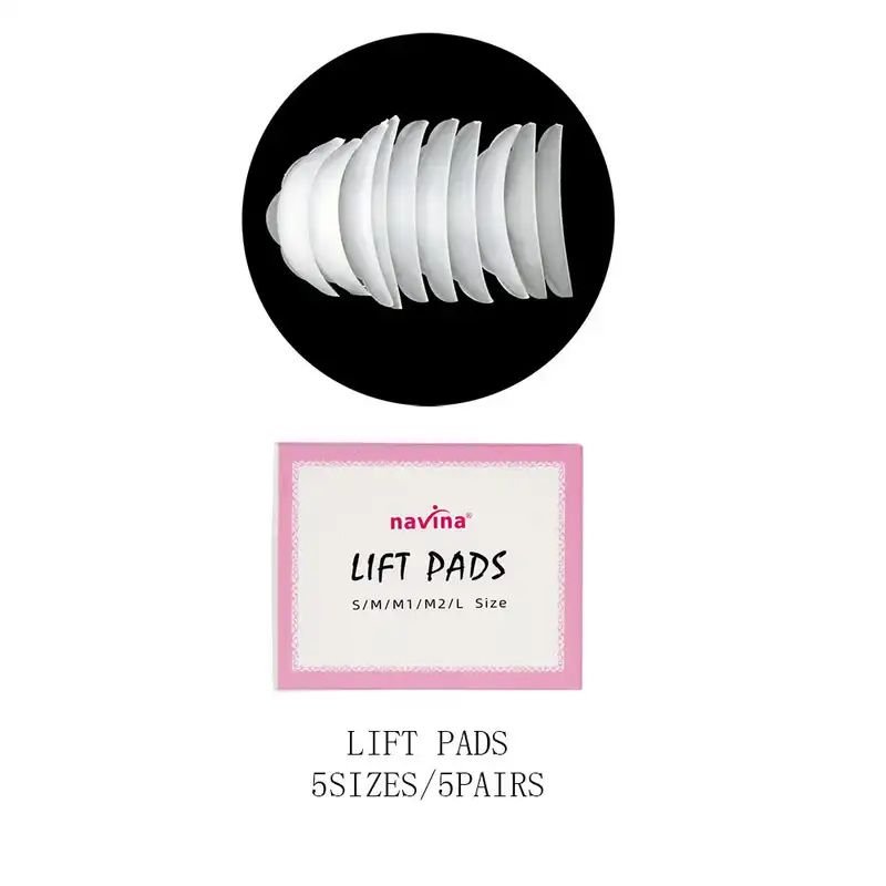 بیگودی مژه ناوینا مدل 005 بسته 10 عددی