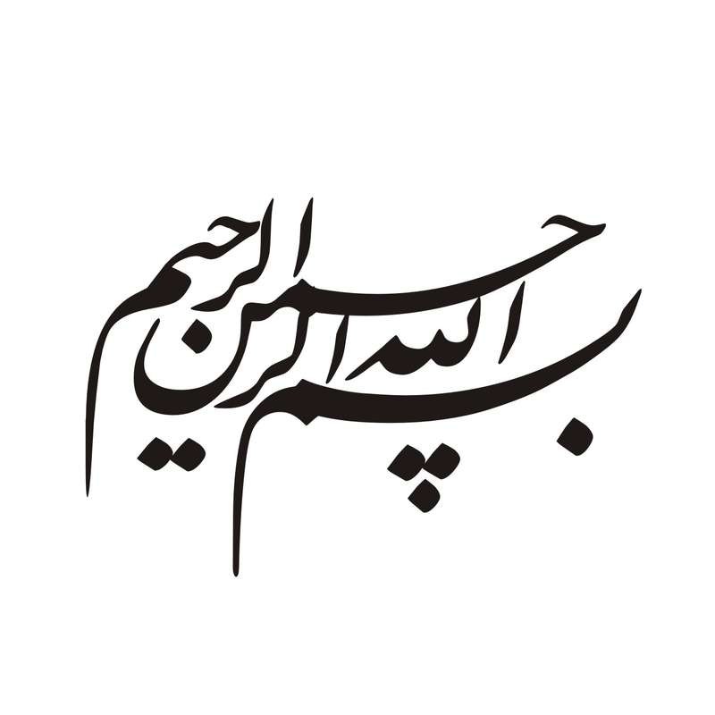 برچسب شیشه خودرو طرح مذهبی کد 121