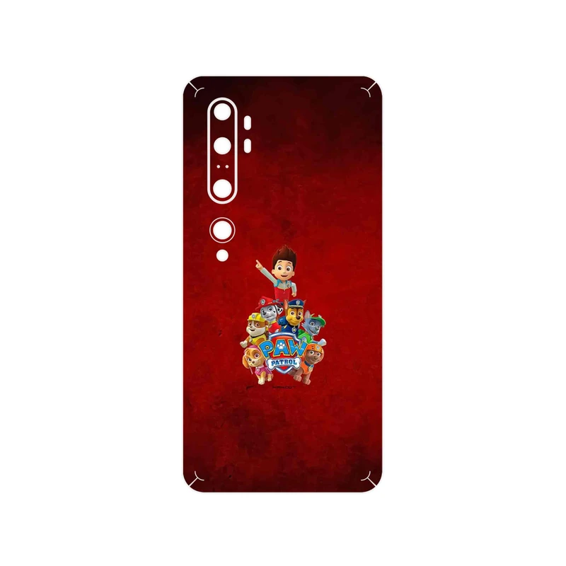 برچسب پوششی ماهوت مدل Paw Patrol مناسب برای گوشی موبایل شیائومی Mi Note 10 Pro