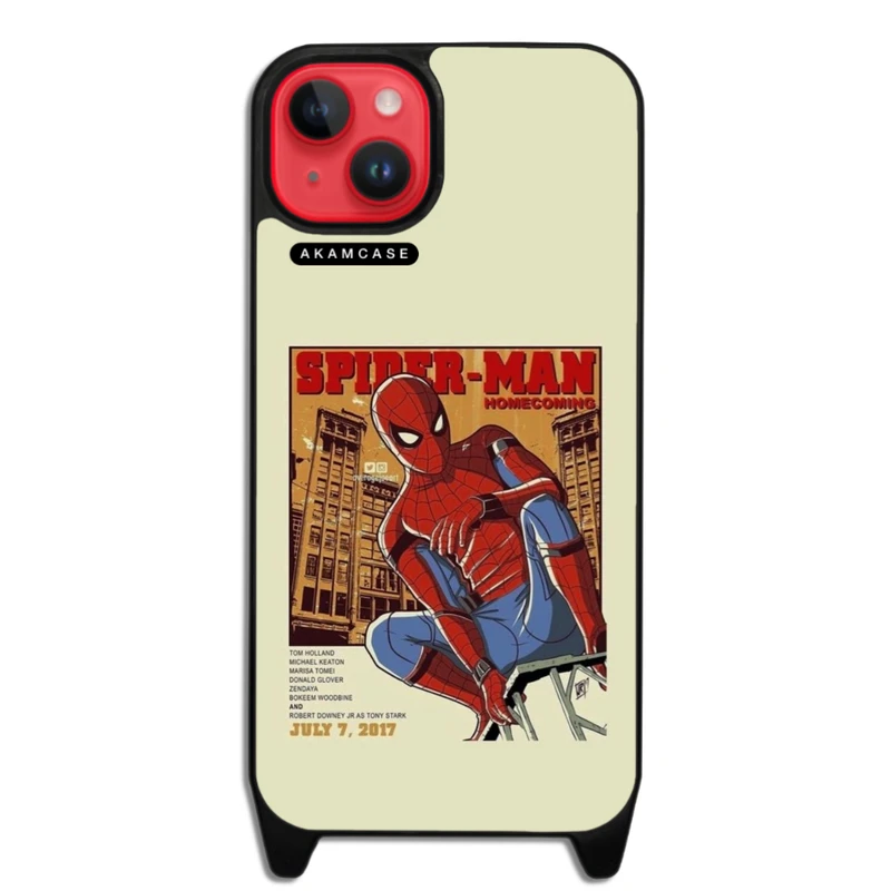 کاور آکام مدل AMC-WLA15PLUS-SPIDER MAN14 مناسب برای گوشی موبایل اپل iPhone 15 Plus