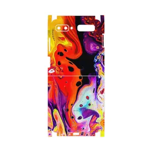 MAHOOT Abstract Oil Art-FullSkin Cover Sticker for Samsung Galaxy Z Flip