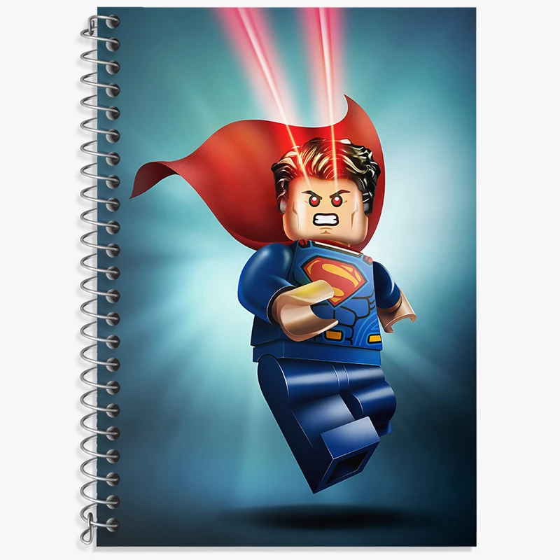 دفتر لغت 50 برگ خندالو طرح سوپرمن (Superman) کد N2914