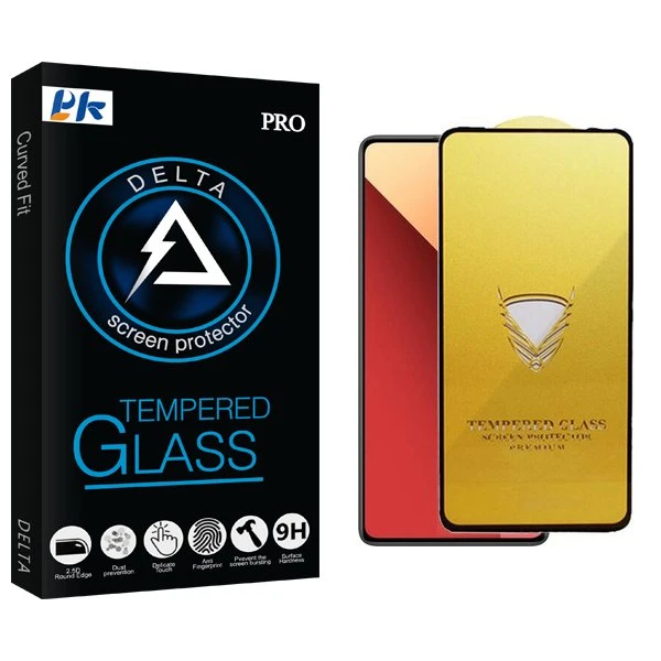 محافظ صفحه نمایش پی کی مدل Delta2 OG مناسب برای گوشی موبایل شیائومی Redmi Note 13 4G / Redmi Note 13 Pro / Poco F5