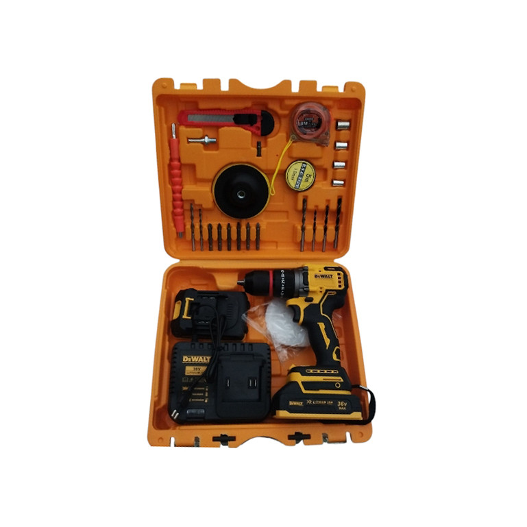 پیچ گوشتی شارژی 600 وات دیوالت مدل  DCD710DK2 مجموعه 24 عددی