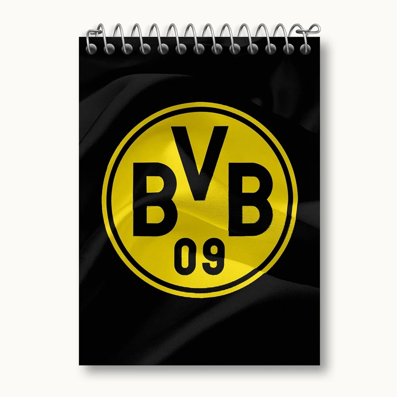 دفتر یادداشت 50 برگ خندالو مدل باشگاه دورتموند کد 27436